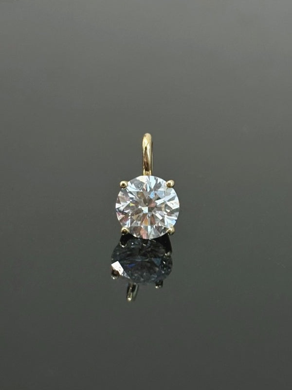 Timeless Four-Prong Solitaire Pendant